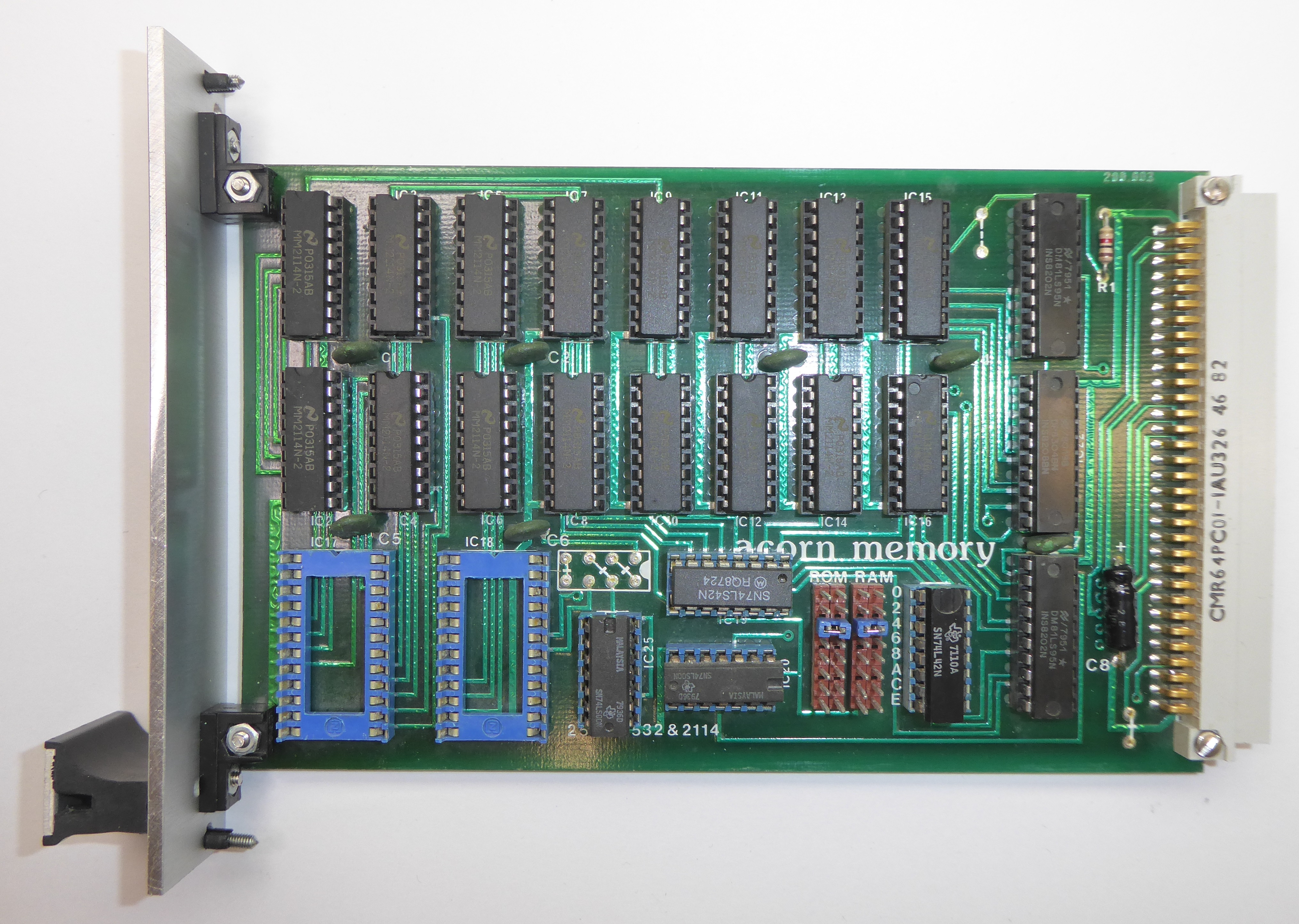 Acorn System 8K RAM 8K / ROM Board PCB Issue 3